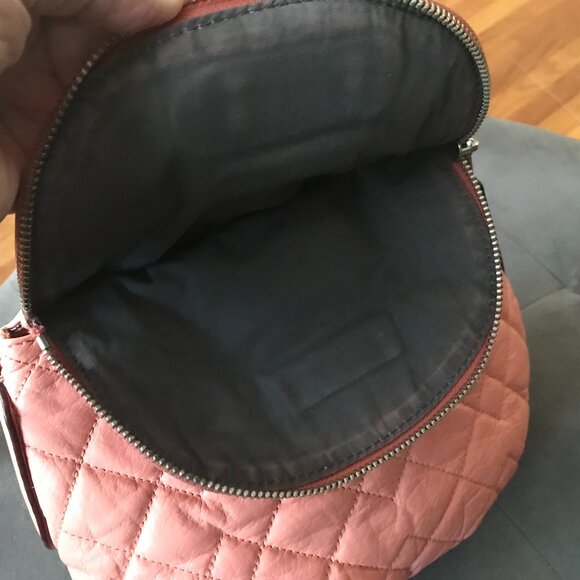 Marc by Marc Jacobs Natasha Quilted Pink/Peach Crossbody Bag - Picture 10 of 14